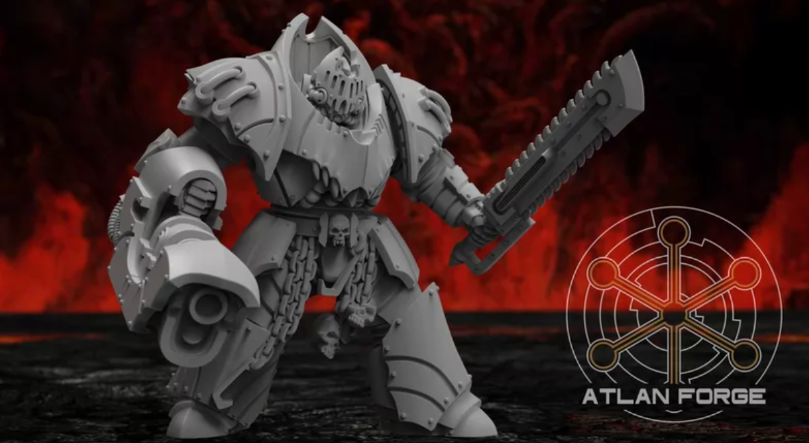Night Lords-Inspired 30K Terminator Conversion Set detail 6