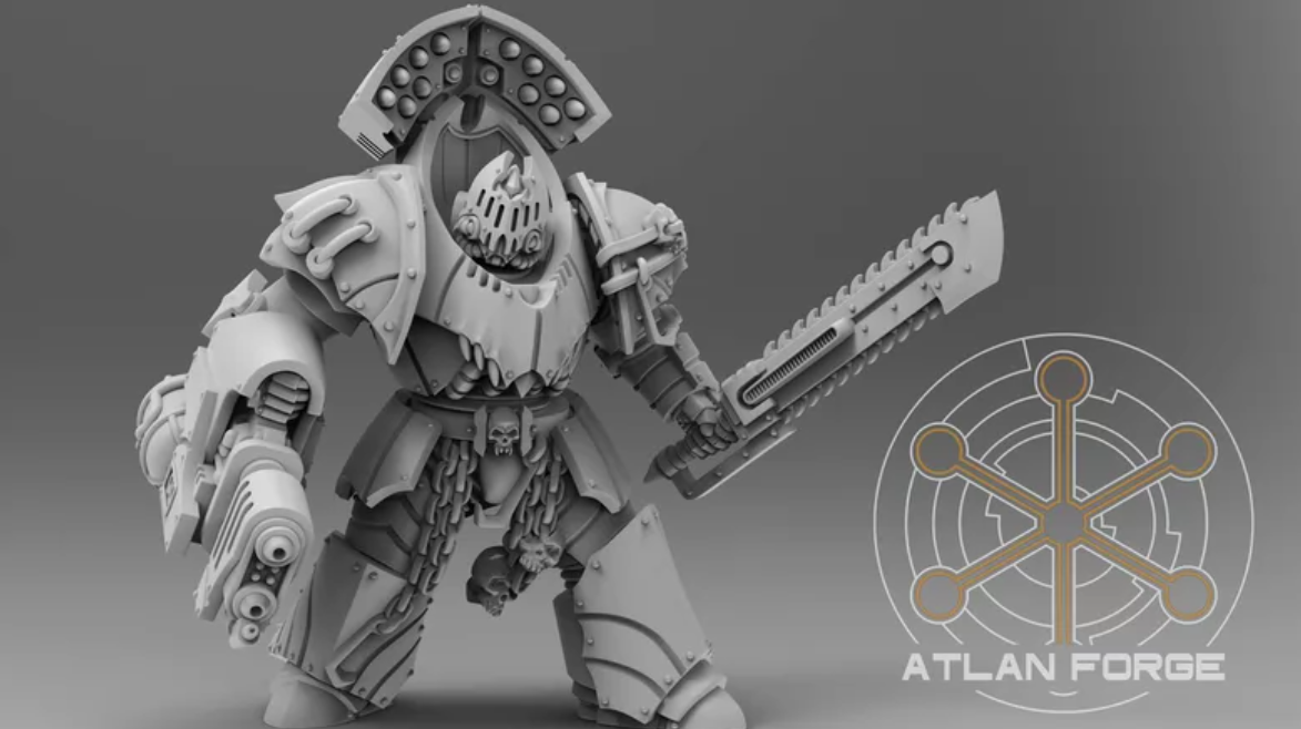 Night Lords-Inspired 30K Terminator Conversion Set detail 8