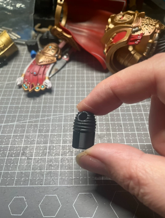 Custodes Terminator-Compatible Thigh Height Extensions detail 5