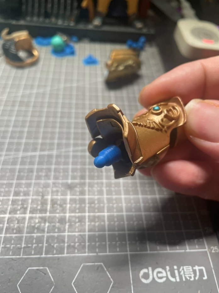 Custodes Terminator-Compatible Thigh Height Extensions detail 6