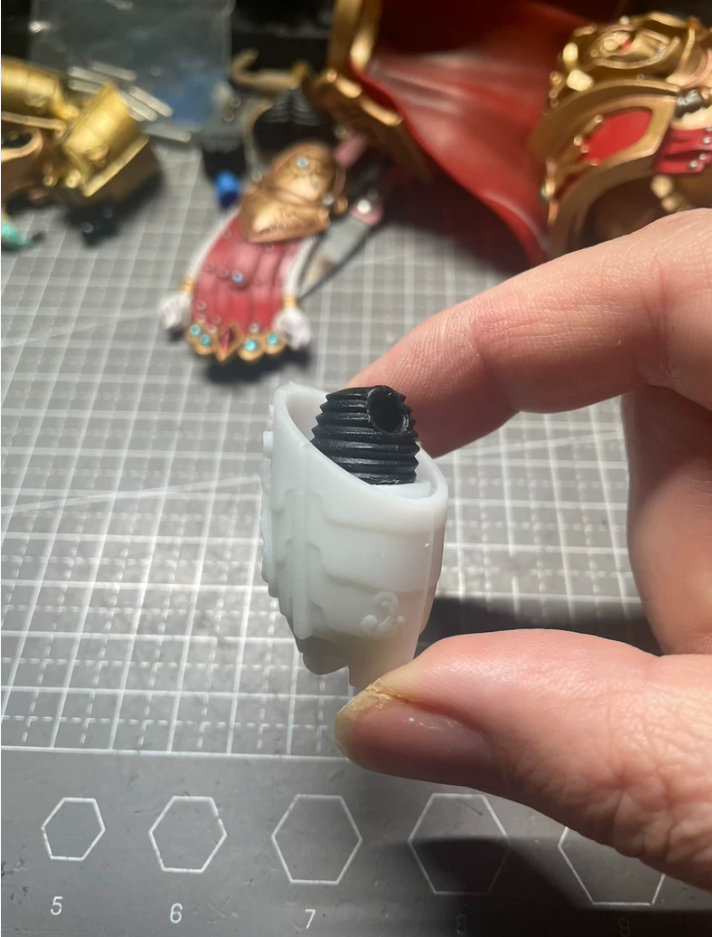 Custodes Terminator-Compatible Thigh Height Extensions detail 7