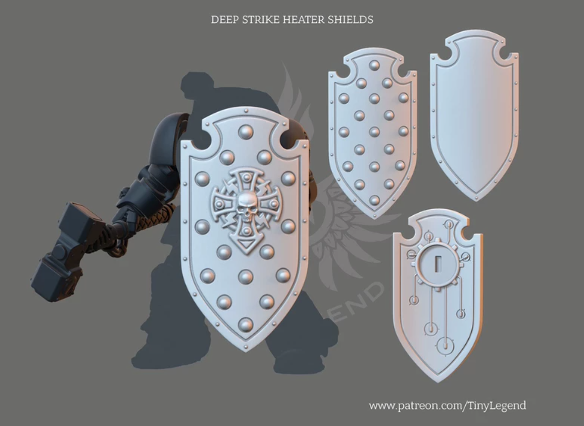 Deathwatch-Inspired Conversion Kit and Individual Parts detail 4