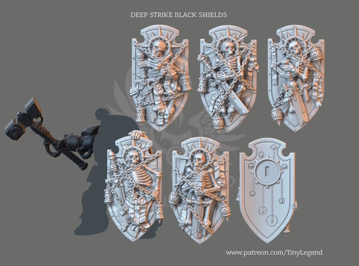 Deathwatch-Inspired Conversion Kit and Individual Parts detail 5
