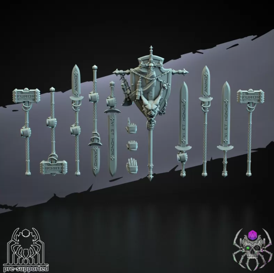 Deathwatch-Inspired Conversion Kit and Individual Parts detail 9