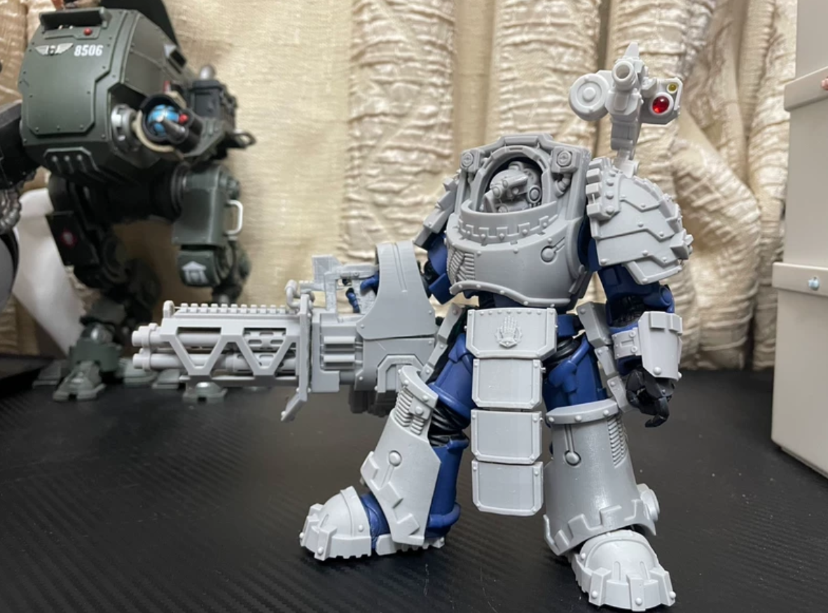 Unofficial unpainted custom upgrade part