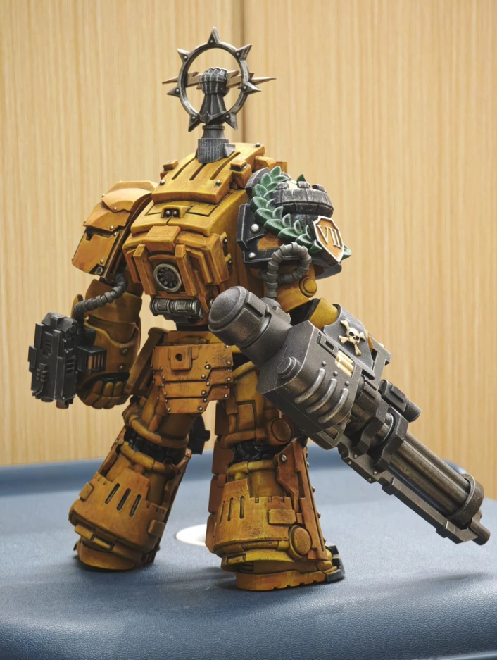 Imperial Fists-Inspired 10th-Edition Terminator Conversion Kit detail 2