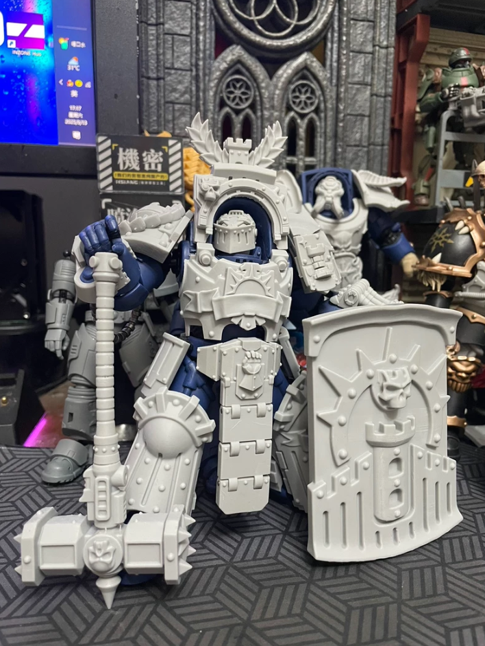 Imperial Fists-Inspired 10th-Edition Terminator Conversion Kit detail 5