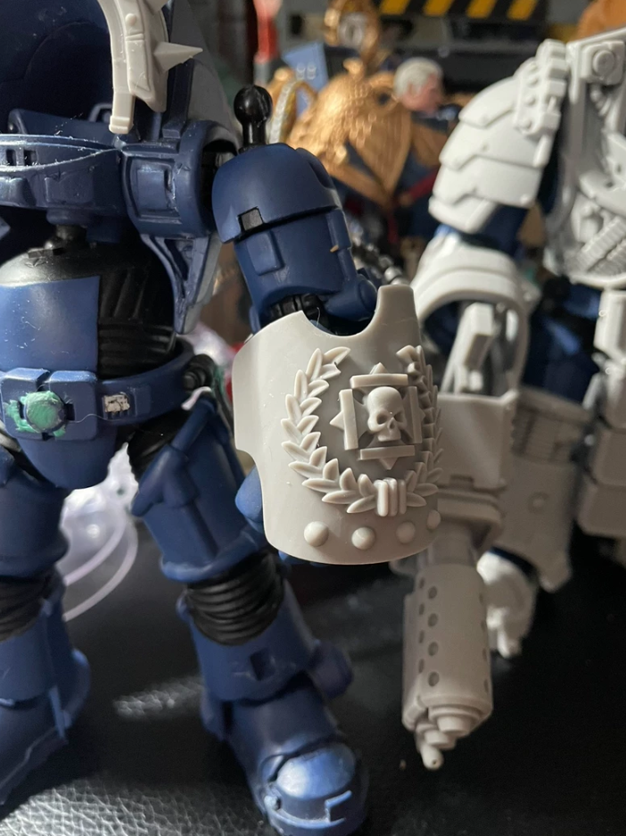 Power-Fist Overlay for 10th-Edition Terminator Figures detail 2