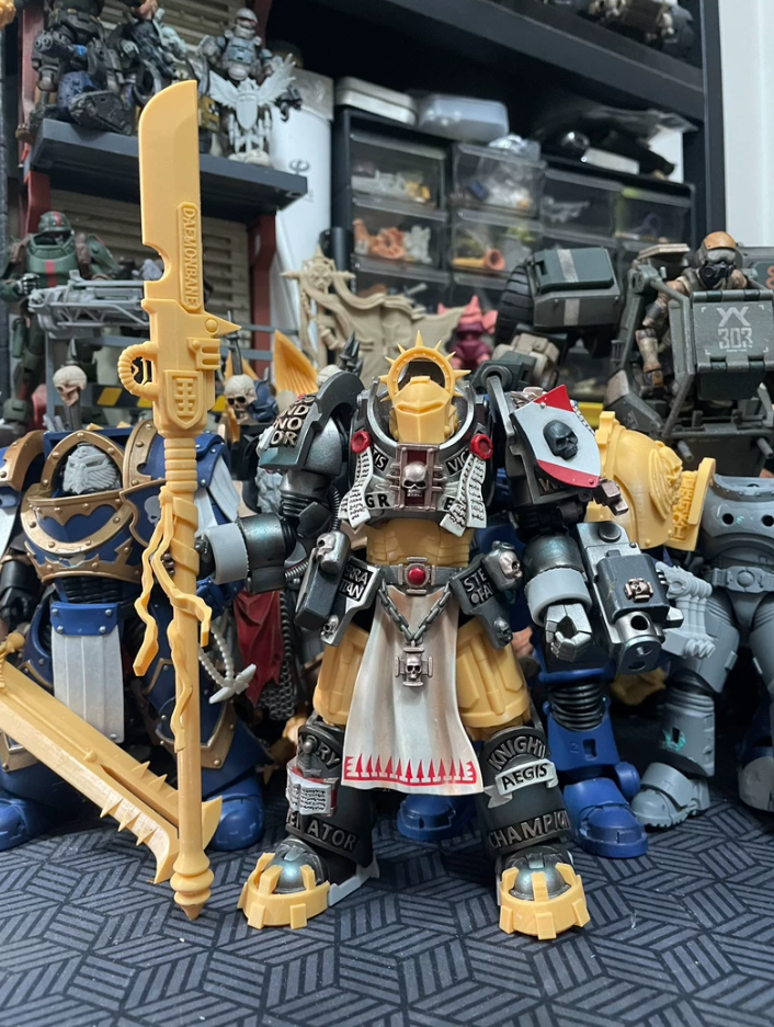 Unofficial unpainted custom upgrade part