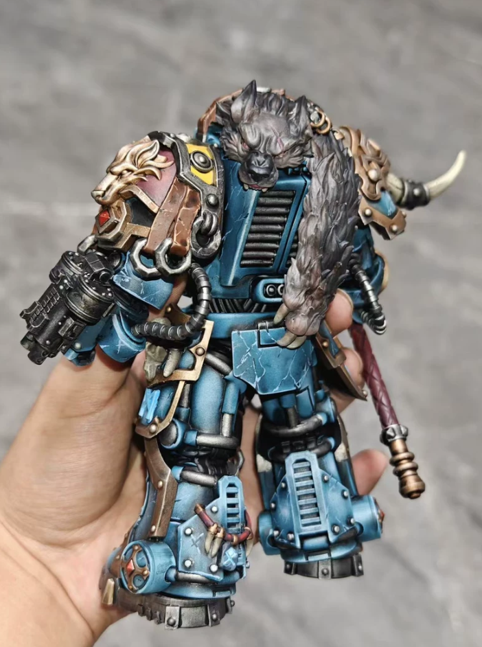 Space Wolves-Inspired 10th-Edition Terminator Conversion Kit detail 4