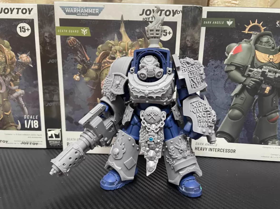 Terminator-Scale Flamer and Shoulder Weapon Options detail 8