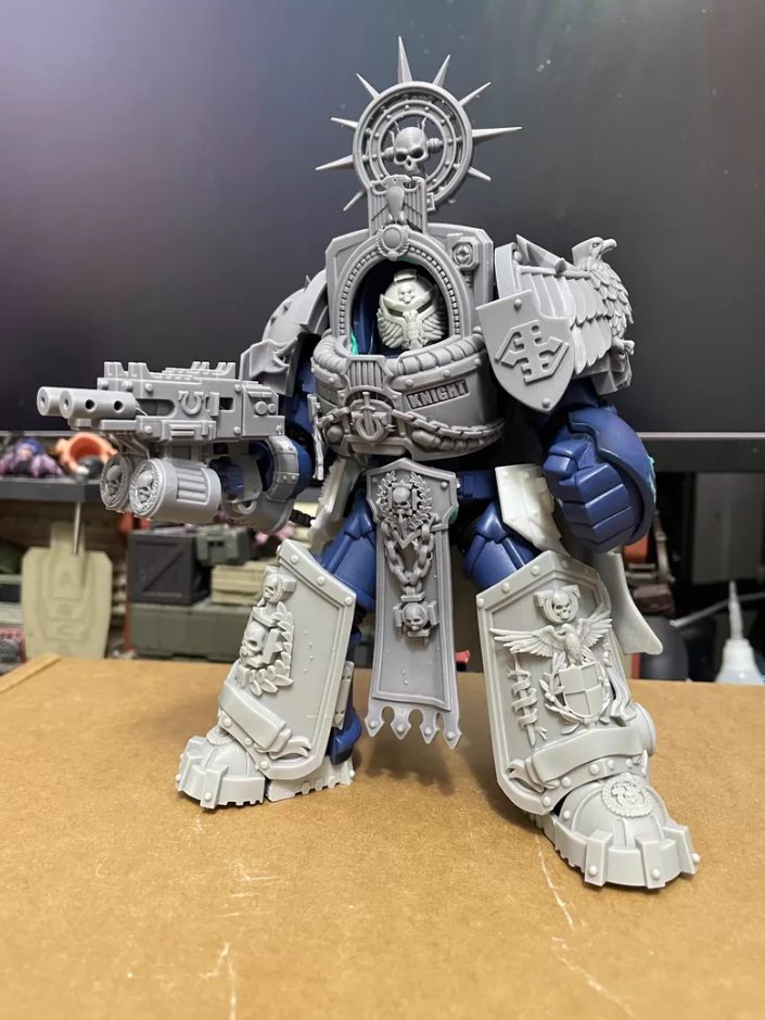 Unofficial unpainted custom upgrade part