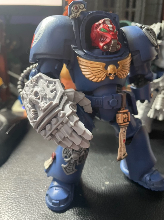 Unofficial unpainted custom upgrade part